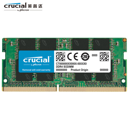 英睿达（Crucial）16GB 3200频率 DDR4 笔记本内存条/美光出品-专注精品