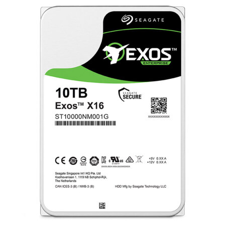 Seagate10TB256MB7200RPMSATAExosX16ST10000NM001G