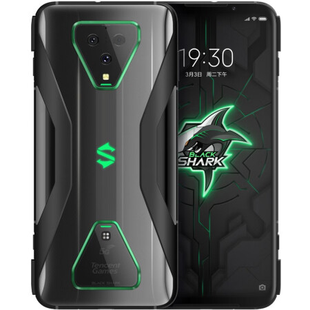 腾讯黑鲨游戏手机3 pro 5g游戏手机 幻影黑 (12g 256g
