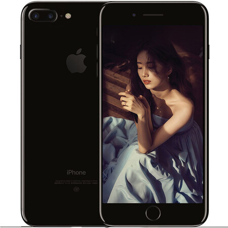 【二手9成新】apple iphone 7 plus 苹果7plus手机 亮黑色 128g 全