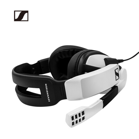 森海塞尔（Sennheiser）GSP 301全新封闭式游戏吃鸡耳机白色