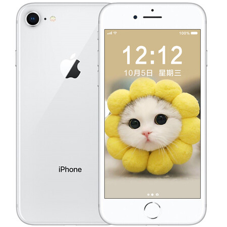 Apple 苹果 iPhone 8 手机 银色 全网通 64GB