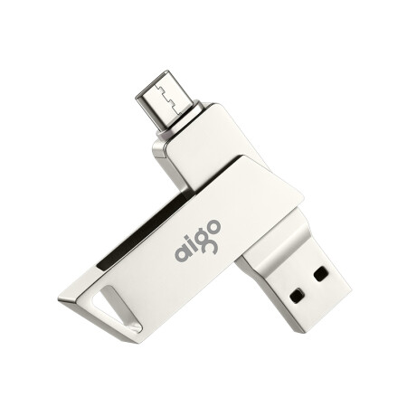 爱国者（aigo）U350 高速Type-C 64G USB3.0双接口OTG 手机U盘