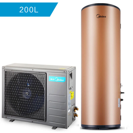 美的( Midea) 200升空气能热水器家用 蓝钻 6年