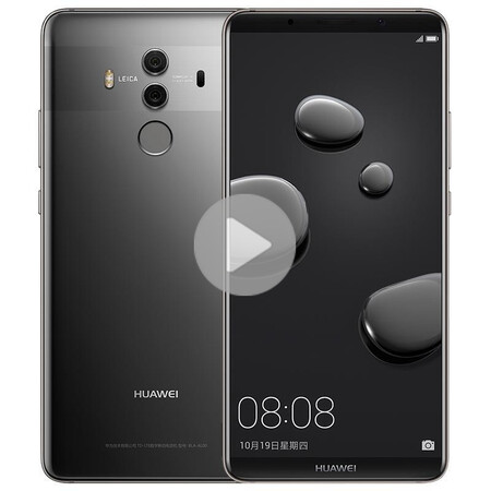 华为(HUAWEI) Mate10 Pro 4G手机 银钻灰 全网