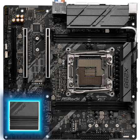 华擎（ASRock）X299M Extreme4主板（ Intel X299/LGA 2066）