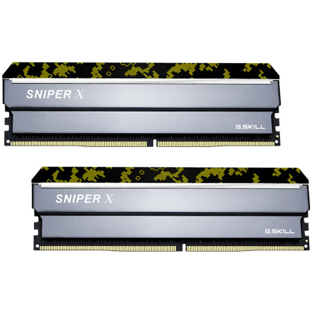 芝奇(G.SKILL) Sniper X 狙击系列 DDR4 3600频 16G(8Gx2)套装 台式机内存(空军款)