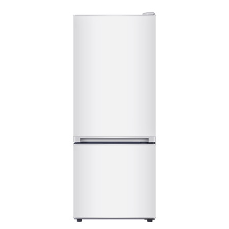 康佳（KONKA）155升 匀冷冰箱 双门冰箱 金属面板 保鲜静音（白色）BCD-155C2GBU
