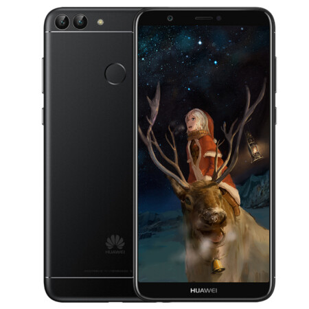 华为（HUAWEI） 畅享7S 全面屏双摄 黑色 全网通(4G+64G)