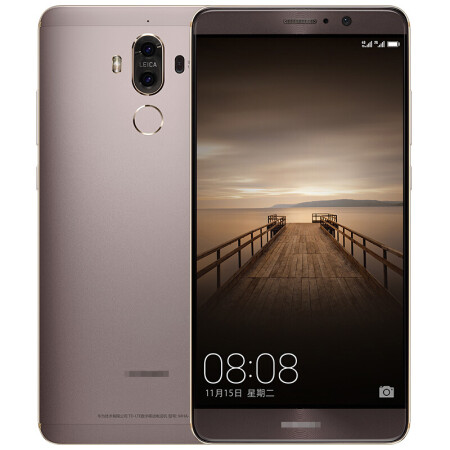 华为（HUAWEI） 华为 Mate9 手机 摩卡金 全网通4G(4G+64G)标配,降价幅度10%