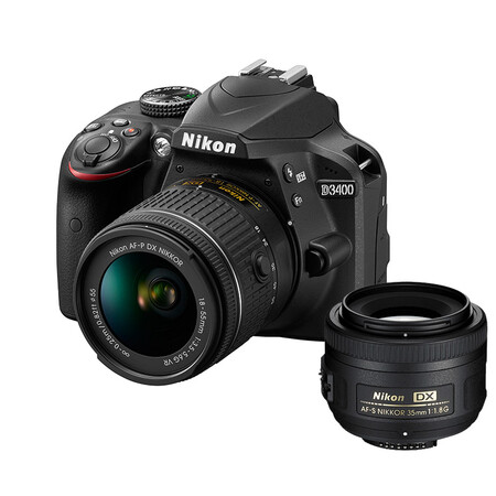 尼康(Nikon) D3400 入门单反相机(AF-P DX 18