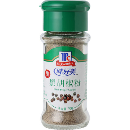 味好美（McCormicK) 黑胡椒粉 30g