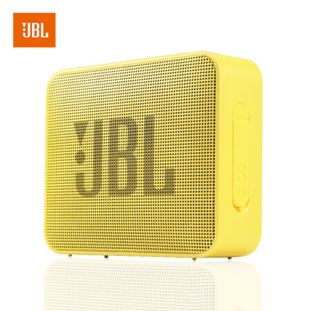 JBL GO2 音乐金砖二代 蓝牙音箱 低音炮 户外便携音响 迷你小音箱 可免提通话 防水设计 柠檬黄,降价幅度16.7%