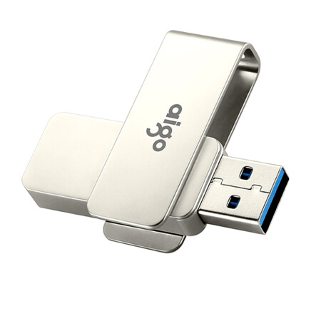 爱国者（aigo）U330 128G USB3.0高速 全金属旋转U盘 车载U盘