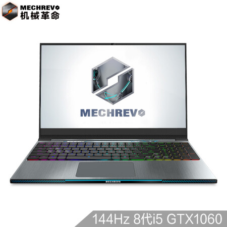 机械革命(MECHREVO)Z2 144Hz72% GTX1060 15.6英寸窄边游戏笔记本i5-8300H 8G 120G+1T 机械键盘Office2016,降价幅度2.4%