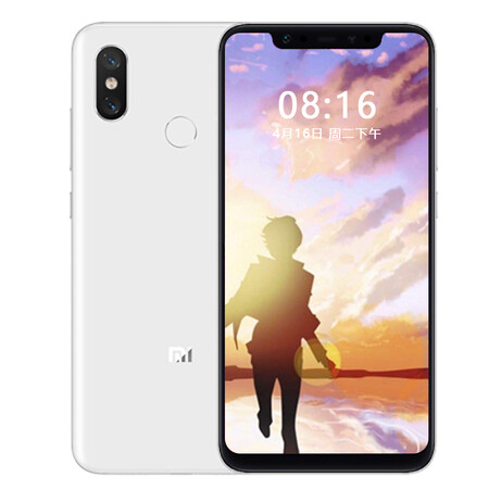 小米(MI) 小米8 全面屏游戏智能手机 白色 全网