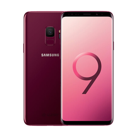 三星 Galaxy S9（SM-G9600/DS）4GB+128GB 勃艮第红 移动联通电信4G手机 双卡双待,降价幅度4.9%