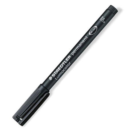 施德楼（STAEDTLER）记号笔速干油性笔光盘笔0.6mm 黑色 单支装F318-9,降价幅度20%