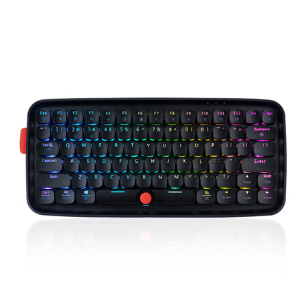 黑爵(AJAZZ)ZERO原点 曜石黑 RGB青轴 蓝牙