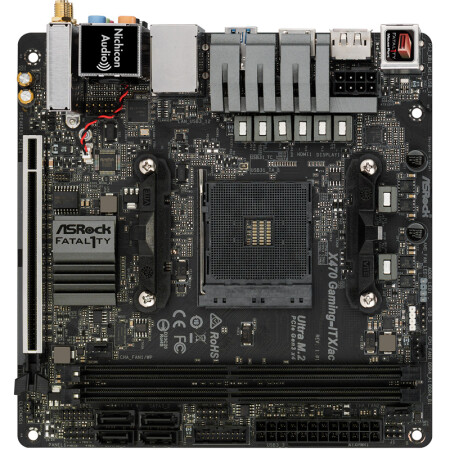 华擎（ASRock）X470 Gaming-ITX/ac主板（AMD 470/AM4 Socket）,降价幅度5.2%