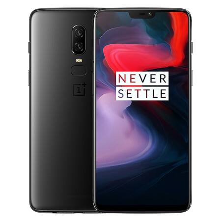 一加 6 OnePlus 6 游戏手机 墨岩黑 全网通4G(8