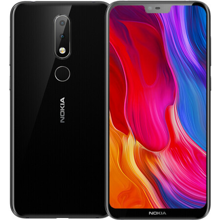 诺基亚（NOKIA） X6  全网通 双卡双待 移动联通电信4G手机 星空黑 (4G RAM+64G ROM)