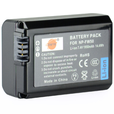 蒂森特(dste)索尼 NP-FW50 适用 SONY 黑卡 R