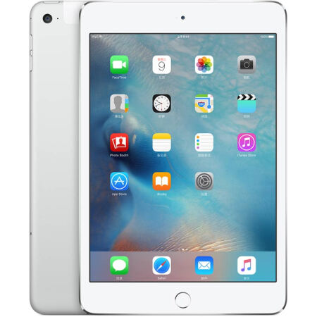 Apple iPad mini 4 7.9英寸 平板电脑（128G WLAN+Cellular版8芯片/Retina显示屏 MK772CH）银色