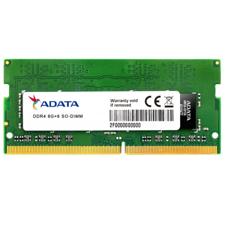 威刚(ADATA) 万紫千红系列 DDR4 2666频 8GB 笔记本内存