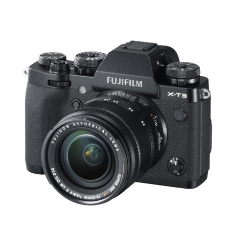 富士 (FUJIFILM) X-T3 XF18-55 微单 黑色机身 照相机 2610万像素 翻折触摸屏 4K