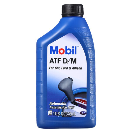 美孚（Mobil）自动变速箱油 ATF D/M 1Qt 美国原装进口