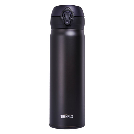 膳魔师（THERMOS）高真空不锈钢 时尚保温/保冷水杯 保温杯子JNL-502 500ml 黑色