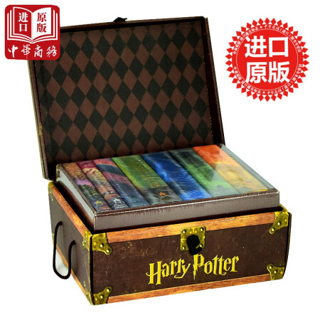 哈利波特 Harry Potter Boxed Set 1-7全集英文原版豪华礼盒精装