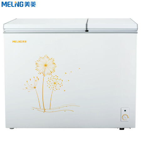 美菱（MeiLing）220升 家用商用冰柜 双箱双温冰柜 顶开门侧掀门冷柜 双温冰箱 卧式冰箱 BCD-220DT,降价幅度7.2%