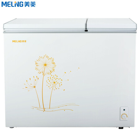 美菱（MeiLing）220升 家用商用冰柜 双箱双温冰柜 顶开门侧掀门冷柜 双温冰箱 卧式冰箱 BCD-220DT