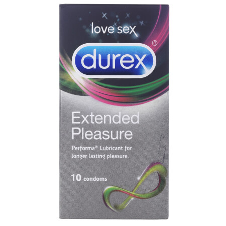 杜蕾斯（Durex）避孕套 持久快感安全套10只装 男女用计生用品