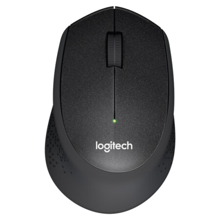 罗技（Logitech）M330 无线静音鼠标 黑色