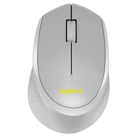 罗技（Logitech）M330 无线静音鼠标 灰色