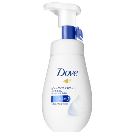 【品牌直供 日本进口】多芬 Dove 润泽水嫩洁面泡泡 160ml  保湿补水 温和滋润 氨基酸