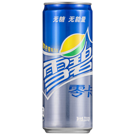 雪碧 零卡 330ml*24听 整箱装