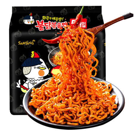 三养 方便面 火鸡面 超辣鸡肉味拌面 700g(140g*5包入),降价幅度11%