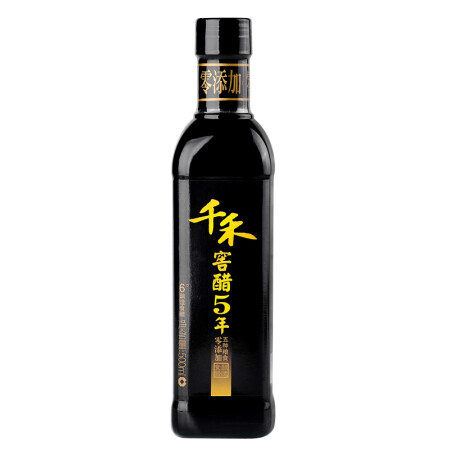 千禾 五种粮食纯酿酿造窖醋5年500ml