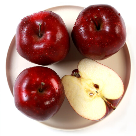 优选100 美国进口华盛顿红蛇果 苹果4个装 单果重约180g 新鲜水果