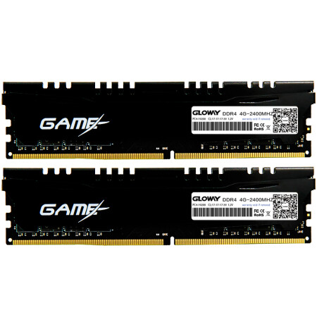 光威(Gloway) 悍将 DDR4 8GB(4GB*2)套装 2400频 台式机内存,降价幅度43%