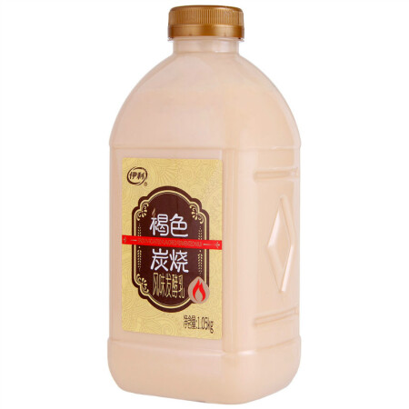 伊利 风味发酵乳 褐色炭烧酸奶 1050g