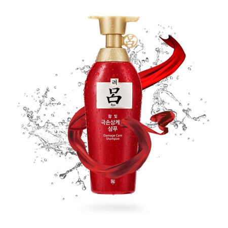 吕(ryo 含光耀护损伤修护 洗发水400g 红吕洗发水