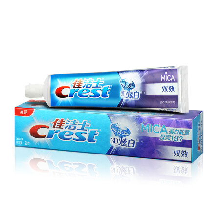 佳洁士（Crest） 3D炫白双效牙膏120克
