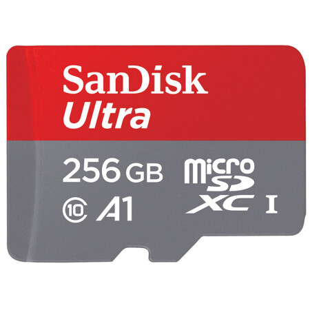 闪迪（SanDisk）A1 256GB 读速95MB/s 至尊高速移动MicroSDXC UHS-I存储卡 TF卡