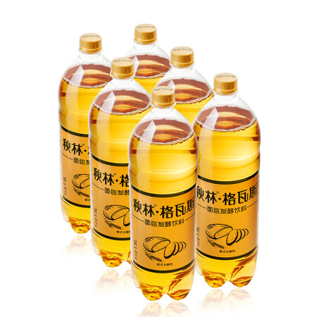 秋林 格瓦斯 Qiulin 1.5L*6 发酵饮料 整箱装