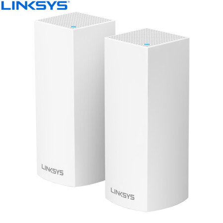 领势(LINKSYS) VELOP AC4400两只装 Mesh 网状 智能无线路由器WiFi三频传输 大户/多层全覆